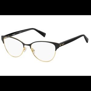 Max Mara MM1408 146 Matte Black and Gold